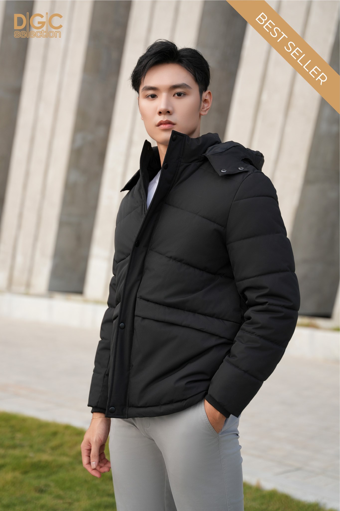 Ảnh của Áo jacket 3 lớp dáng ngắn
